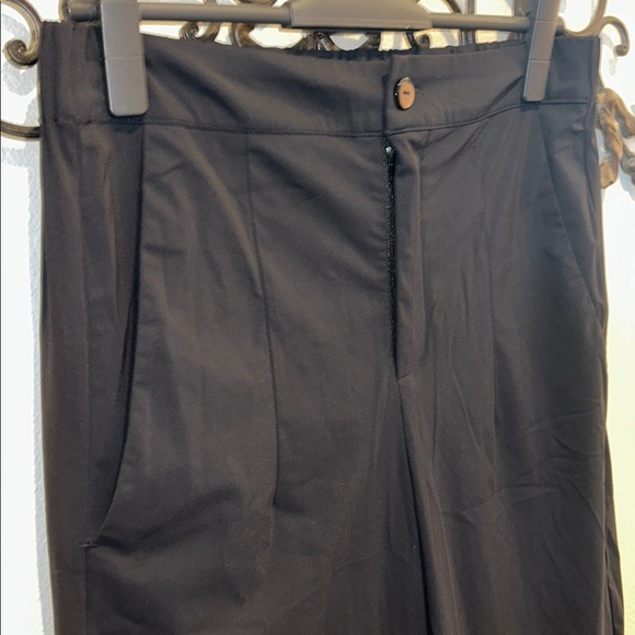 RUTI RELAXED FIT TAPERED LEG WORK PANTS SIZE 8 BLACK - Picture 3 of 5